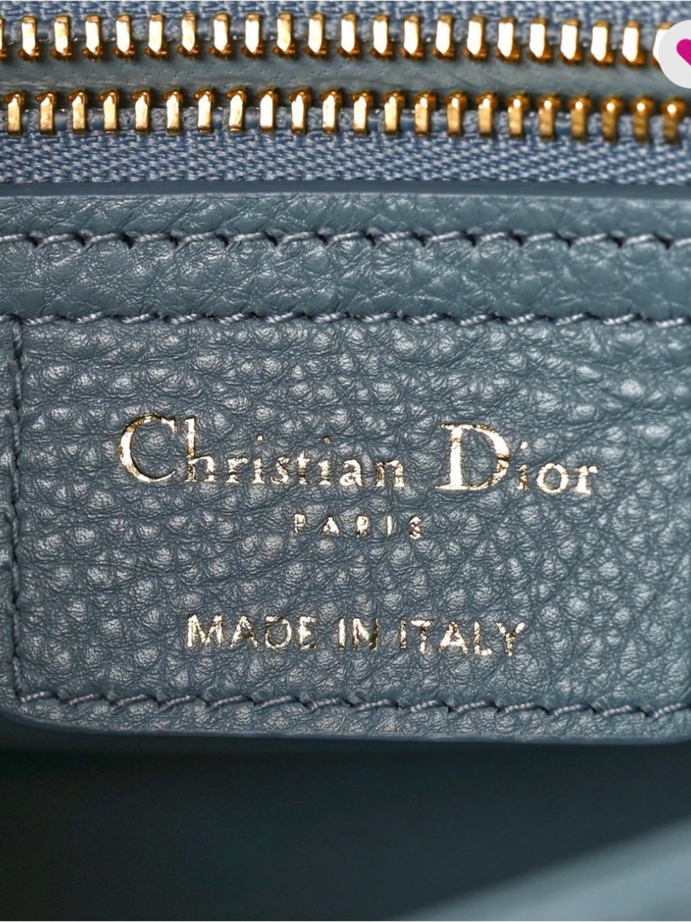 CHRISTIAN DIOR
Calfskin Cannage Small Caro Bag Cloud Blue - Picture 8 of 13